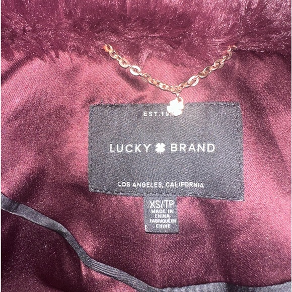 Lucky brand high pile zipper sweater - Picture 4 of 4